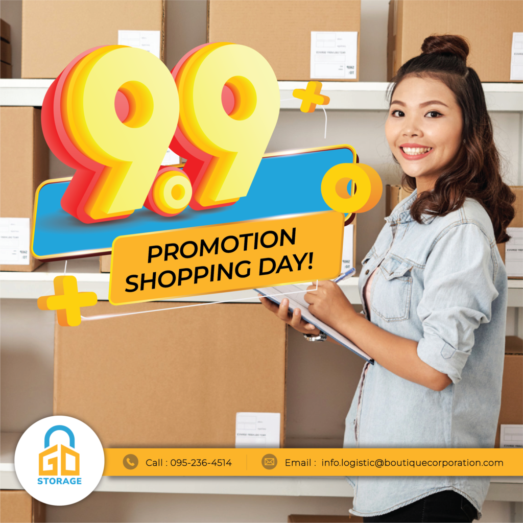 Self-Storage Go Storage Promotion 9.9